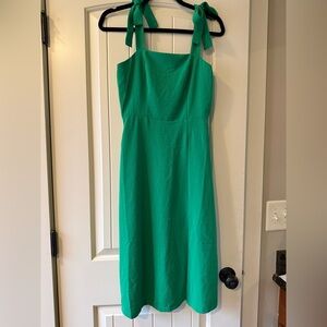 Monteau Vibrant Green Midi Dress